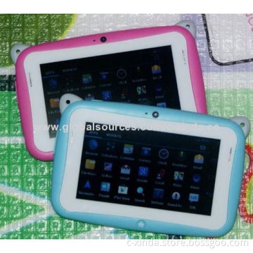 4.3-inch Capacitive Children's Tablet PC with 512MB/4GB Memory, Supports Wi-Fi and Dual-camera